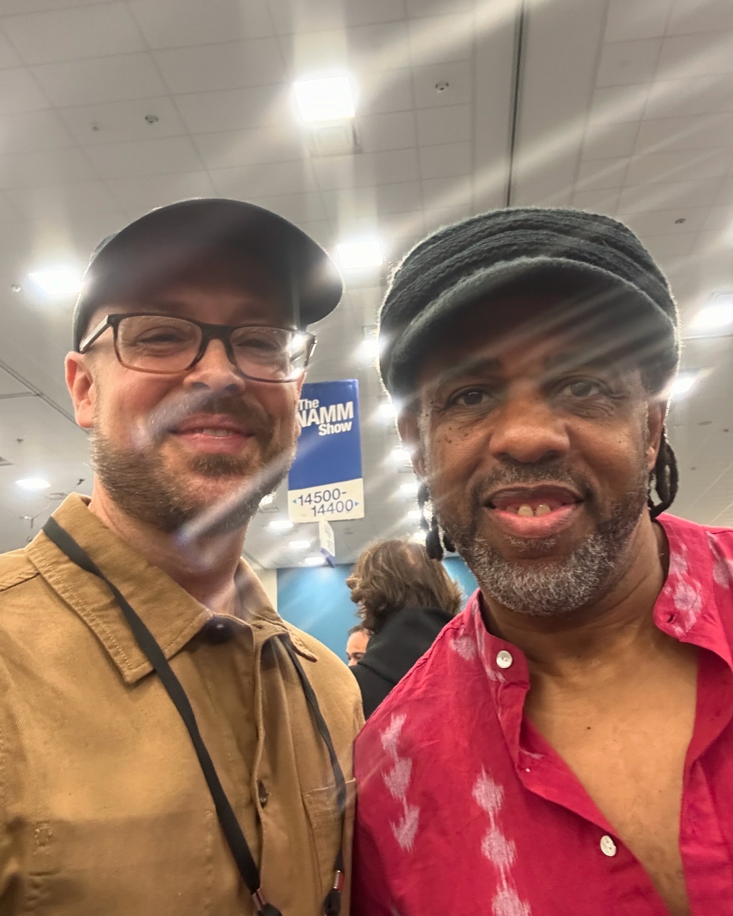 Bob DeBoo with Victor Wooten